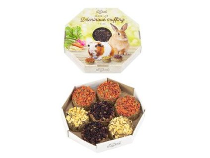 Bezobilné zeleninové senné muffiny LIMARA 350g