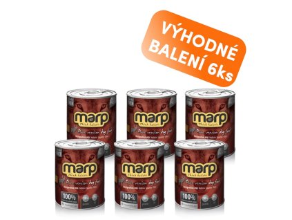 Marp Venison konzerva pro psy se zvěřinou 6x800g
