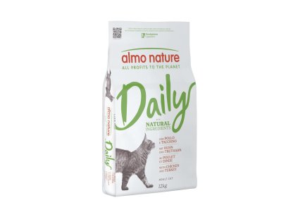 Almo Nature Daily Maintenance - s kuřetem a krůtou 12kg