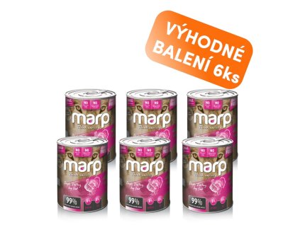 Marp Variety Single krůta konzerva pro psy 6x400g