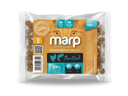 Marp Holistic Sterilised CAT - pro kastrované a starší kočky vzorek 70g