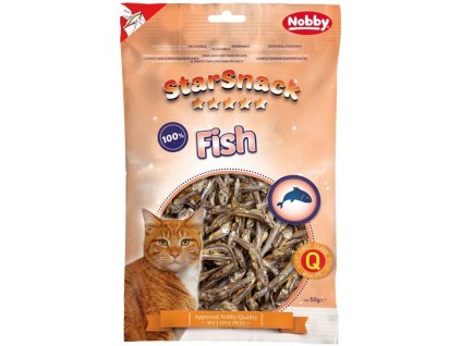 Nobby StarSnack Cat sušené rybičky ančovičky 85g