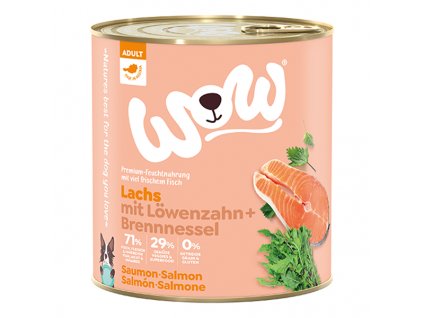 WOW konzerva Losos s rajčaty Adult 800g