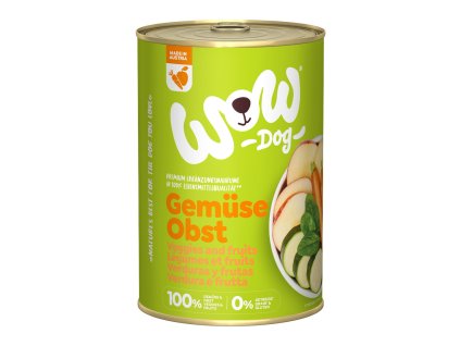 WOW konzerva PUR Zelenina a ovoce 400g