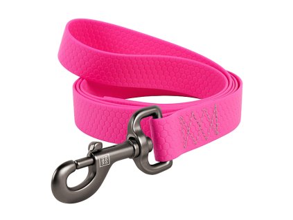 WAUDOG vodítko voděodolné Collartex růžové (183cm/2,5cm)