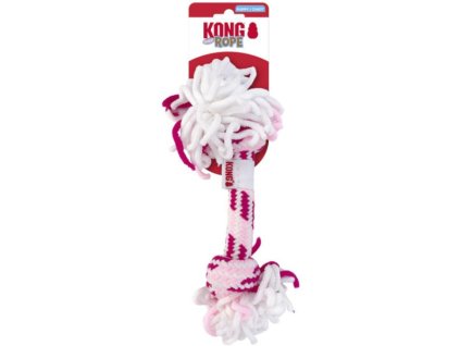 Hračka textil KONG Rope Stick Puppy M mix