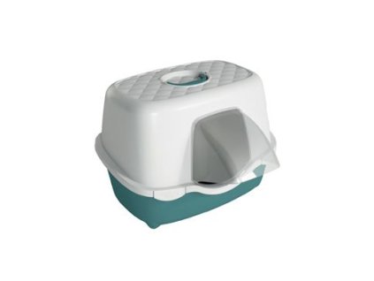 WC Chic s děšťovým přístřeškem, zelená