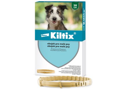 Obojek Kiltix antiparazitní 38cm !