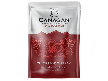 Canagan Cat kaps. Adult - kuře a krůta 85 g