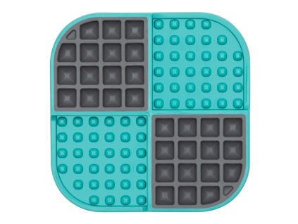 LickiMat Slomo lízací podložka tyrkysová