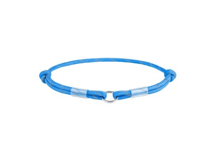 WAUDOG obojek Paracord na QR známku modrý (42-76cm/4mm)