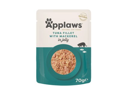 Applaws kapsička Cat Jelly Tuňák s makrelou 70g
