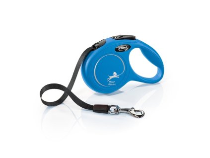 Flexi New Classic Tape XS 3 m (12 kg) modrá