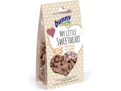 Bunny Nature srdíčka s moučnými červy 30 g