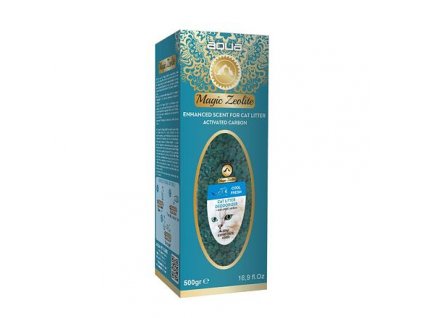 AQUA Magic Zeolite COOL FRESH - granulovaný deodorant pro kočičí WC, 500 g