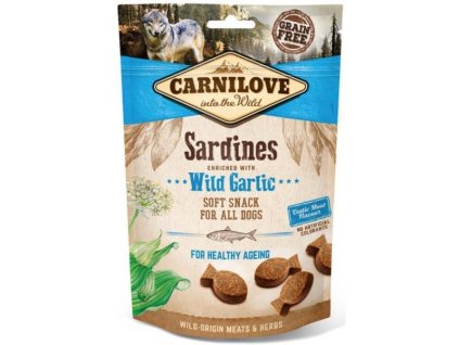 Carnilove Dog Sardines with garlic 200g