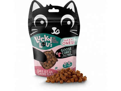 Lucky Lou Lucky Ones Cubes kuřecí a husa 80 g