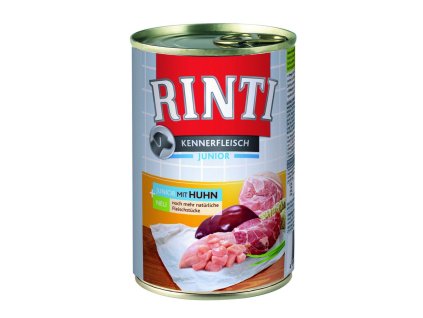Finnern Rinti Junior konzerva pro psy kuře 400g