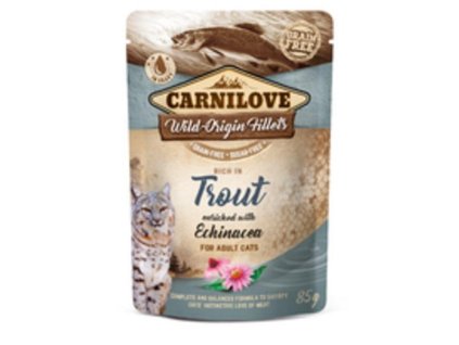 Kapsička Carnilove Cat Pouch Trout with Echinacea 85g