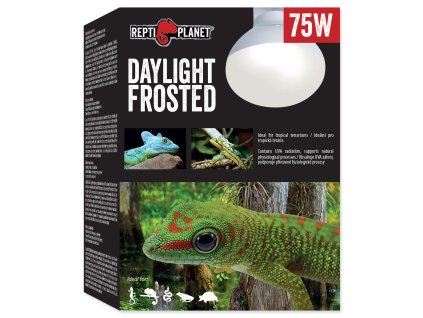 Žárovka Repti Planet Daylight Frosted 75W
