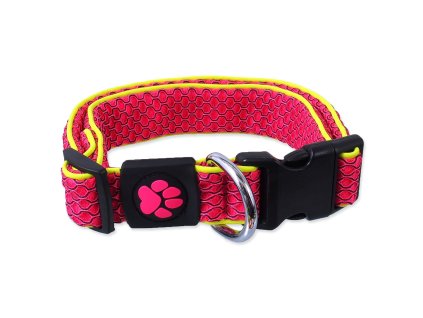 Obojek Active Dog Mellow L růžový 3,2x42-67cm