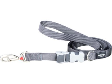 Red Dingo vodítko SuperLead – Grey – 20 mm x 1,8 m