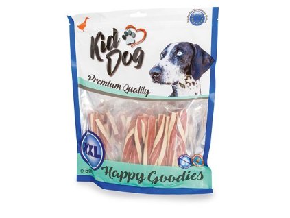 KIDDOG kachní sendvič s treskou kroucený 500 g