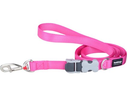 Red Dingo vodítko SuperLead – Hot Pink – 12 mm x 1,8 m