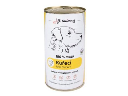 All Animals DOG konz. Kuřecí mleté 1200g