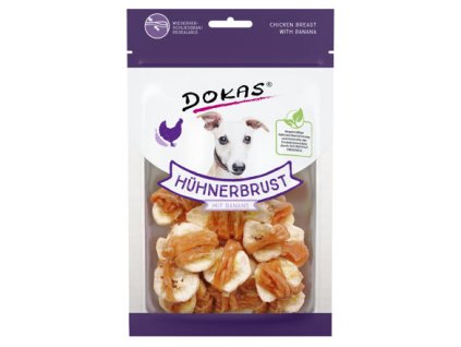 Dokas Kuřecí prsa s banánem 70 g