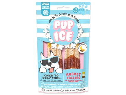 Pochoutka Pup Ice chladící s banánem a karobem 2ks 90g