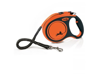 flexi Xtreme L páska 5m/65kg oranžové