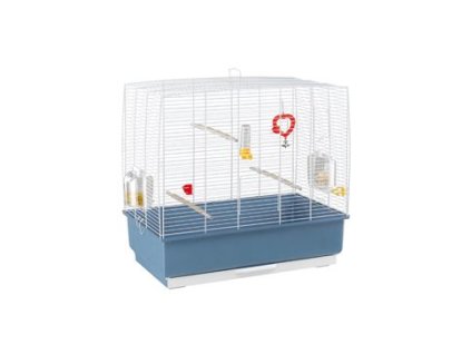 Ferplast střední klec pro ptáky s výbavou REKORD 4 zelená 59x33x57cm