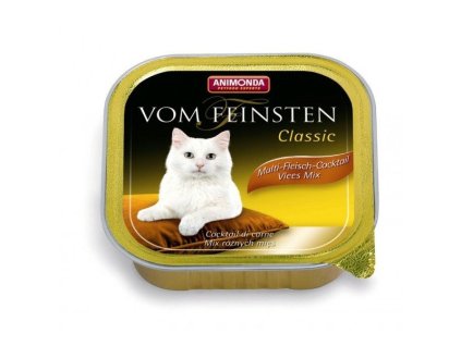 Animonda Vom Feinsten Classic paštika pro kočky multimasový koktejl 100g