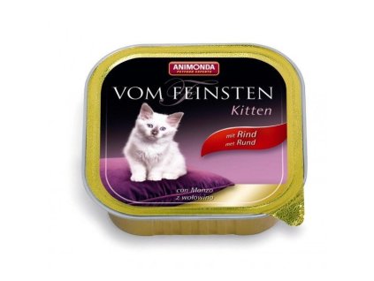 Animonda Vom Feinsten Kitten paštika pro koťata hovězí 100g