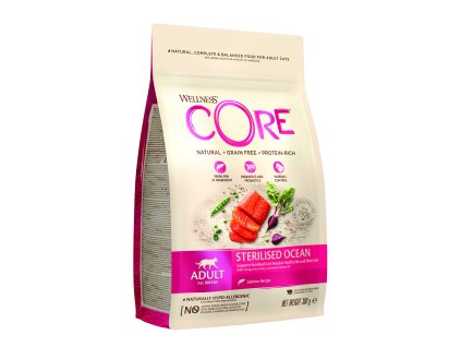 Wellness Core Cat Ocean Adult Sterilised losos 300g