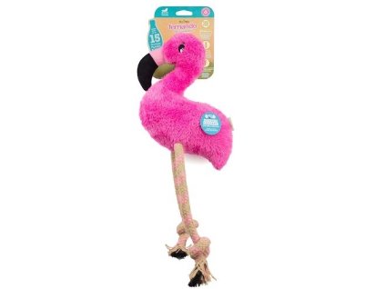 Hracky pre psov Beco Dual material Plameniak Fernando L 0112202516300786566