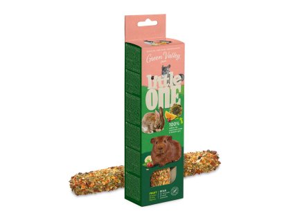Little One Bezobilná tyčinka pro malá zvířata s ovocem 180g