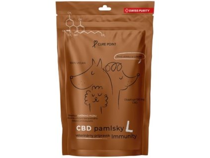 Curepoint CBD pamlsek Immunity L 100g