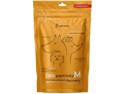 Curepoint CBD pamlsek Recovery M 100g