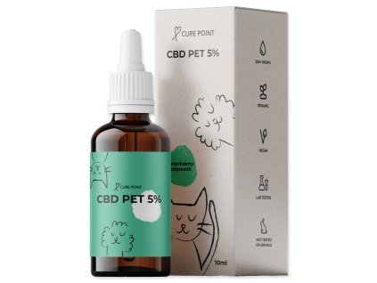 Olej CBD PET 5% 10ml