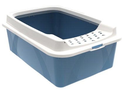 GIMCAT Bea WC s okrajem, modré 57x39x21cm