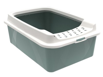 GIMCAT Bea WC s okrajem, zelené 57x39x21cm