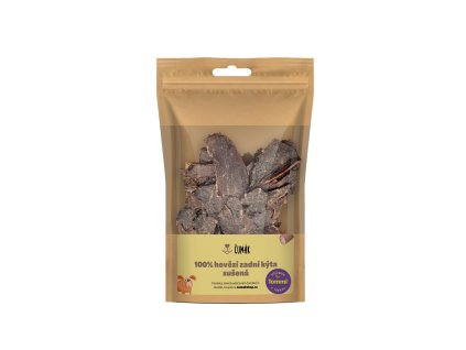 Čumák 100% hovězí zadní kýta, sušená (50 g)
