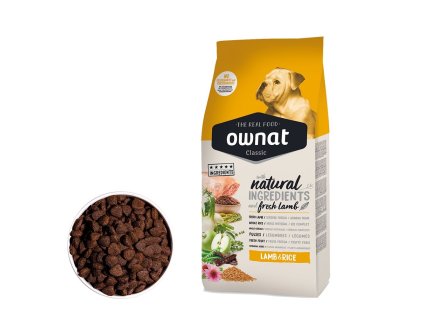 OWNAT CLASSIC DOG Lamb & Rice 4kg