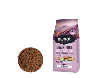 OWNAT GF PRIME CAT Sterilized 1kg