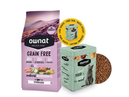 OWNAT GF PRIME CAT Sterilized 3kg