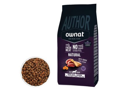 OWNAT AUTHOR DOG Fresh Duck & Chicken 10kg