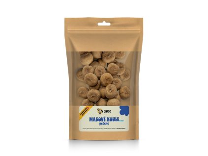 DINGO pečené masové koule hovězí, 250g, expirace 9.6.2025