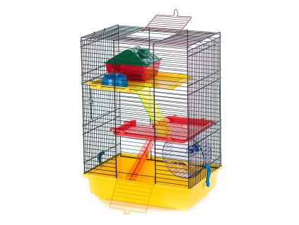 Klec TEDDY II COLOR + plast. vybavení